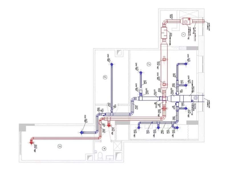 Монтаж воздуховодов Выполняем проектирование