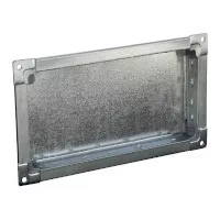 Монтаж воздуховодов Торцевая заглушка - внешний вид