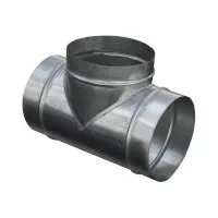 Монтаж воздуховодов Вентиляционный тройник - внешний вид