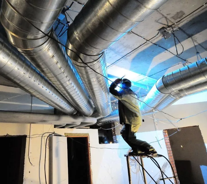 Монтаж воздуховодов Монтаж воздуховодов вентиляции